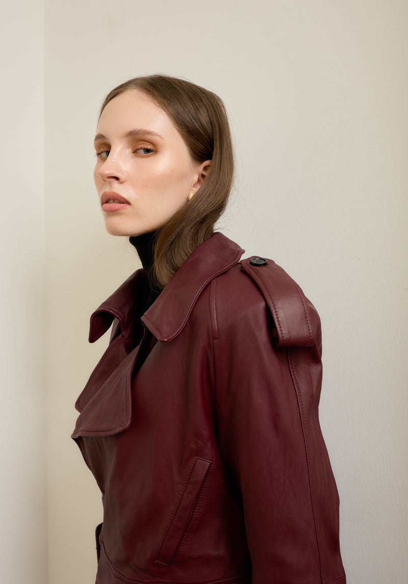 Gabi Jacket Burgundy