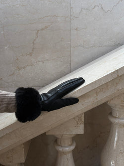 Juliette Fur Trim Gloves